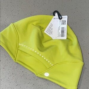 Lululemon Athletica Lime Green Beanie